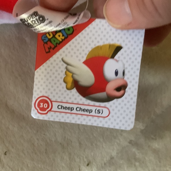 Cheep cheep stuffed animal ! Rare Super Mario Bros character! - Picture 5 of 7